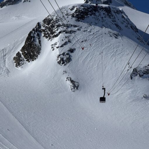 Seilbahn zur Grande Motte