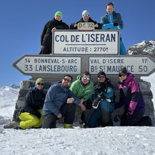 Am Col de l'Iséran