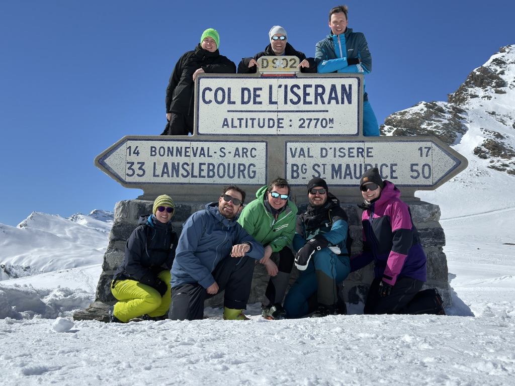 Am Col de l'Iséran
