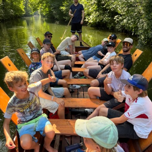 Ferienprogramm Stocherkahnfahren